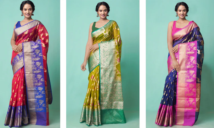 Exploring the Timeless Elegance of Banarasi Sarees: A Journey with Kala Sangam Exclusive